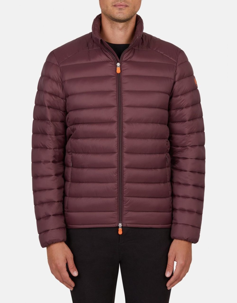 Save The Duck : Men's GIGA Ultralight Puffer Jacket in Wine| JAF Ready ...