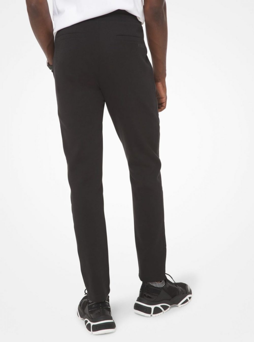 MICHAEL KORS : Black Track Pants | Jaf