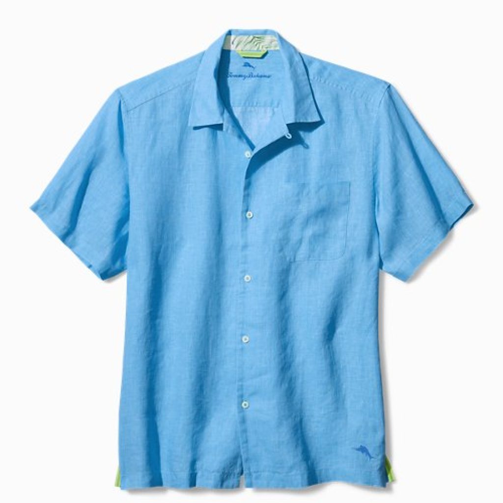 TOMMY BAHAMA Chemise Sea Glass Camp Bleu JAF pret a porter