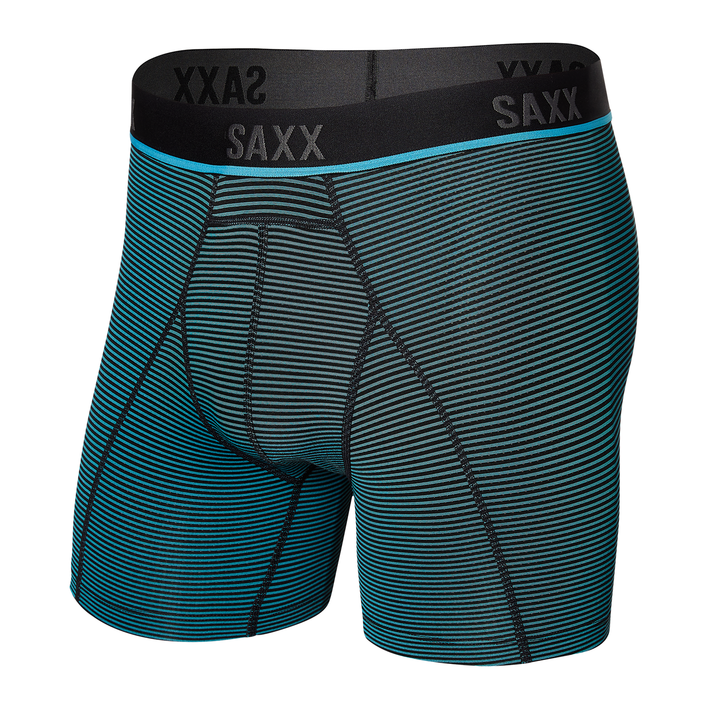 SAXX UNDERWEAR Kinetic HD Long Leg (Grey Feed Stripe II) Men's Underwear -  ShopStyle Boxers