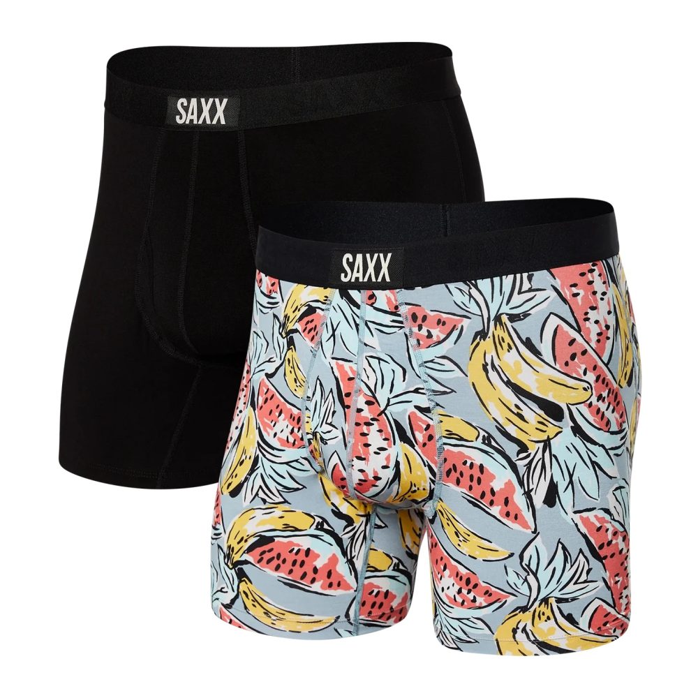 SAXX:ULTRA 2 Pack Tropicalia/Black