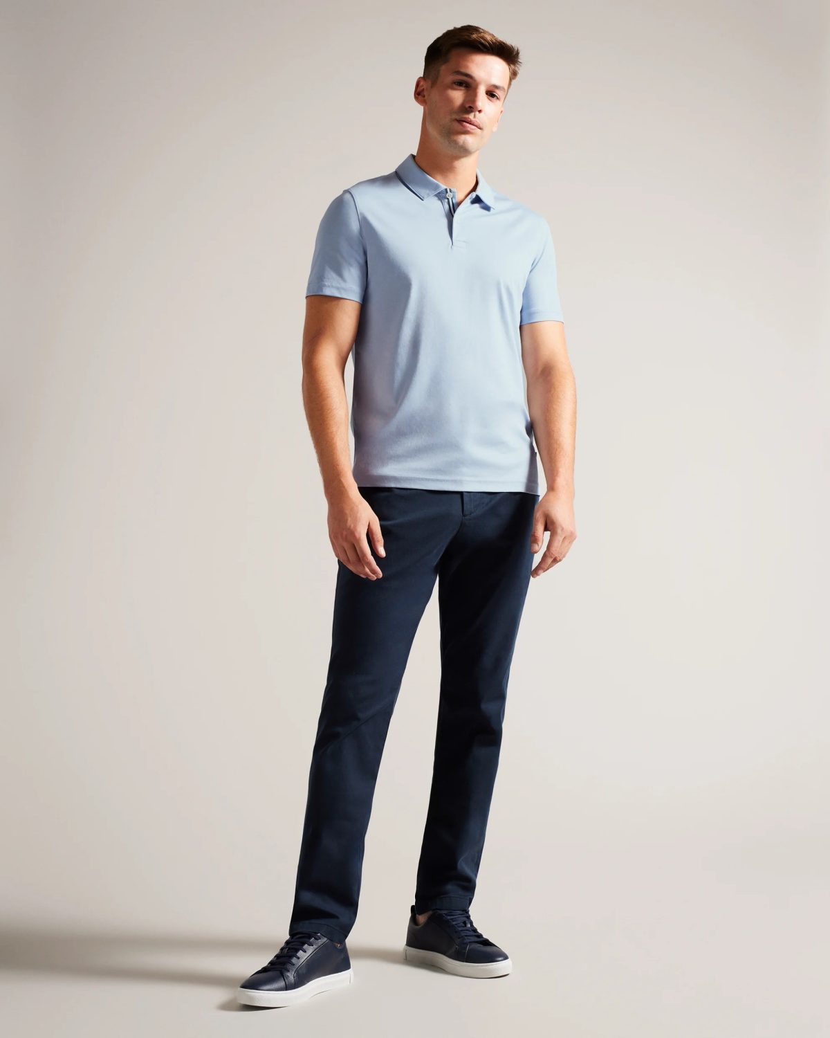 TED BAKER: Polo Shirt Zeiter Sky Blue | JAF-prêt-à-porter