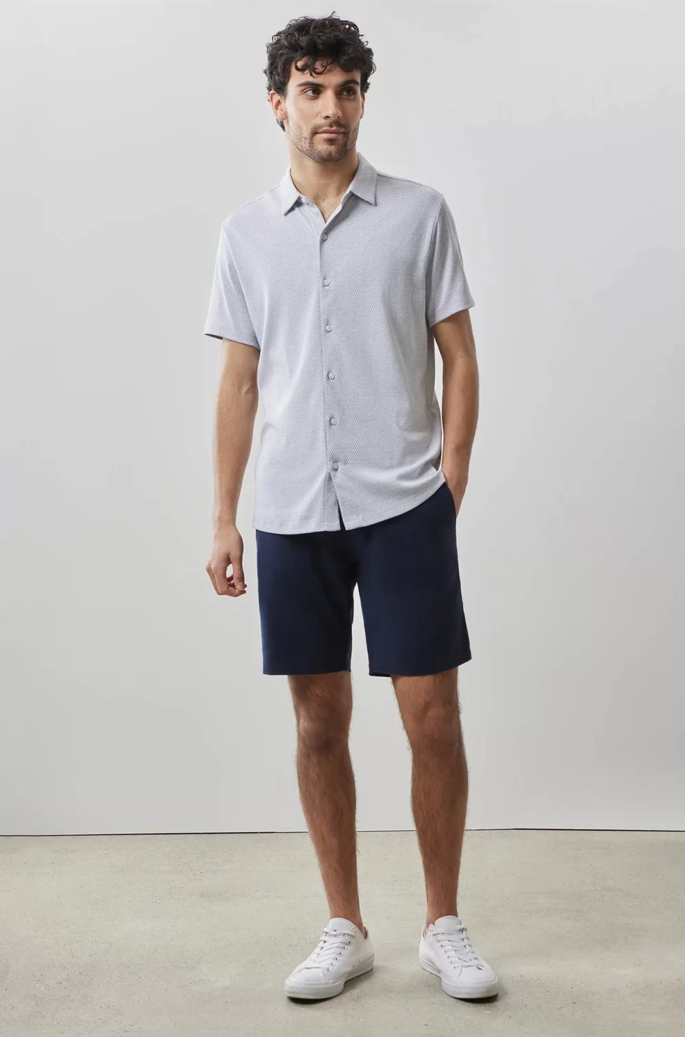 Robert Barakett: Campbell SS Knit Shirt - Image 3