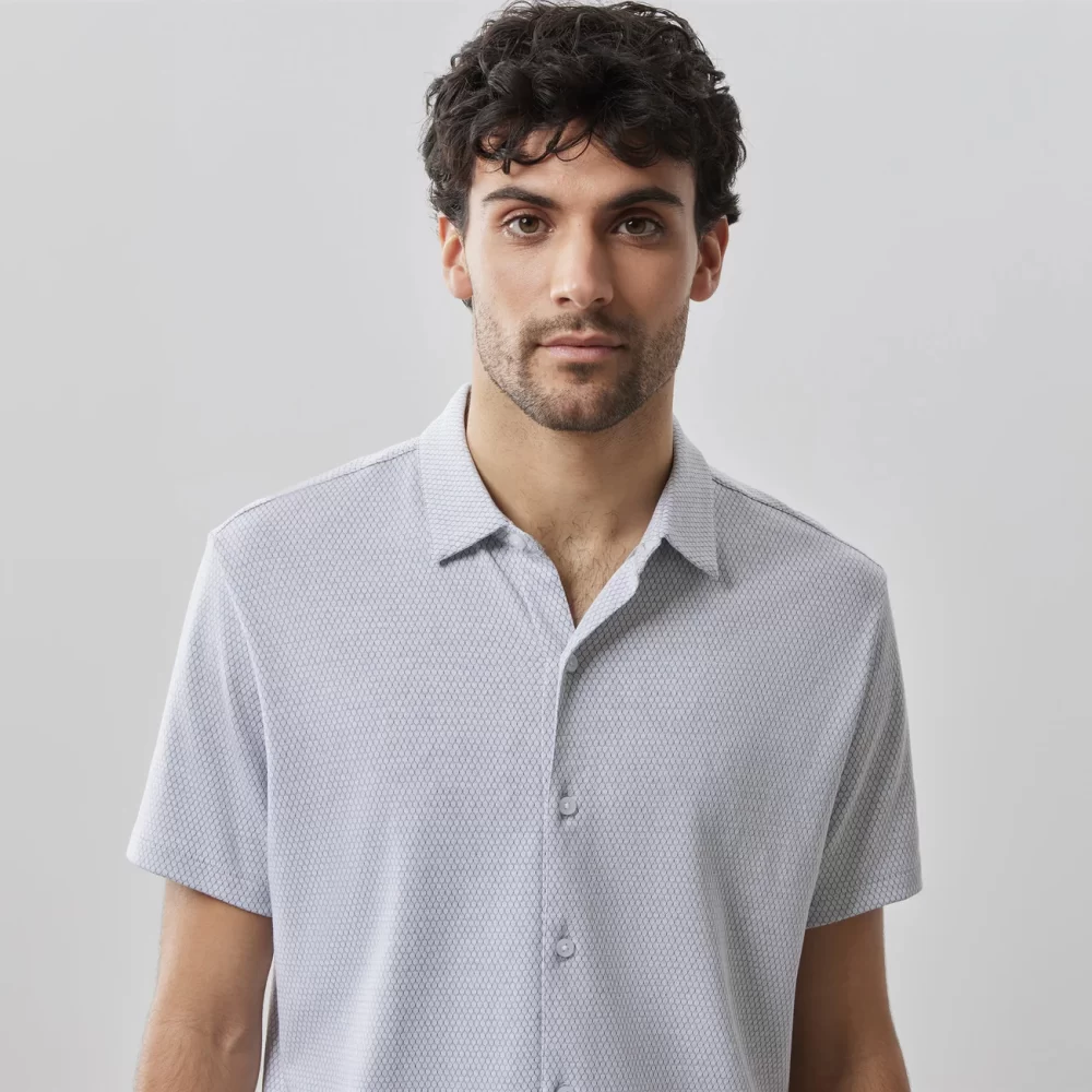 Robert Barakett: Campbell SS Knit Shirt - Image 2