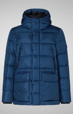 ★TRILLION★ Essential puffer duck down short padding light Save The Duck: Ultralight Puffer Jacket Light Grey |