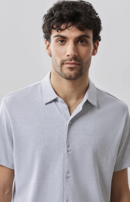 Robert Barakett: Campbell SS Knit Shirt