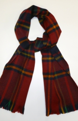 Tartan Wool Scarf | JAF-prêt-à-porter